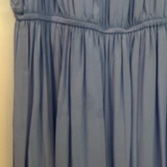 Blue Off-Shoulder Photoshoot Maxi Dress Size M - Picture 4 of 8